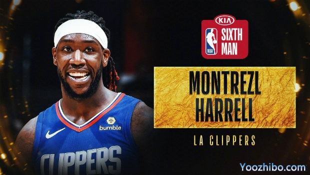 NBA最佳第六人<a href=/lanqiujingsai/clippers/ target=_blank class=infotextkey>快船</a>前锋哈雷尔当选