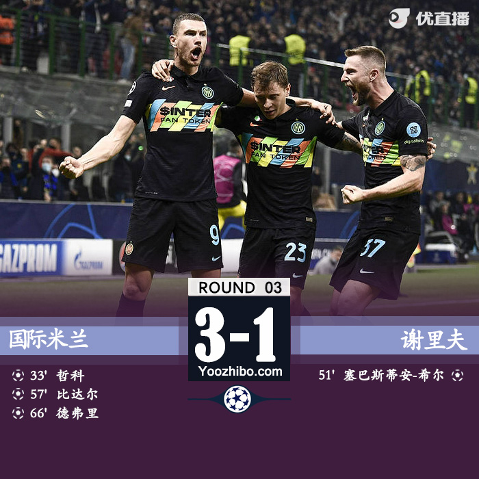 国米3-1谢里夫获首胜 哲<a href=/suoyouqiuxing/lanqiujingsai/120.html target=_blank class=infotextkey>科比</a>达尔互相传射徳弗里破门